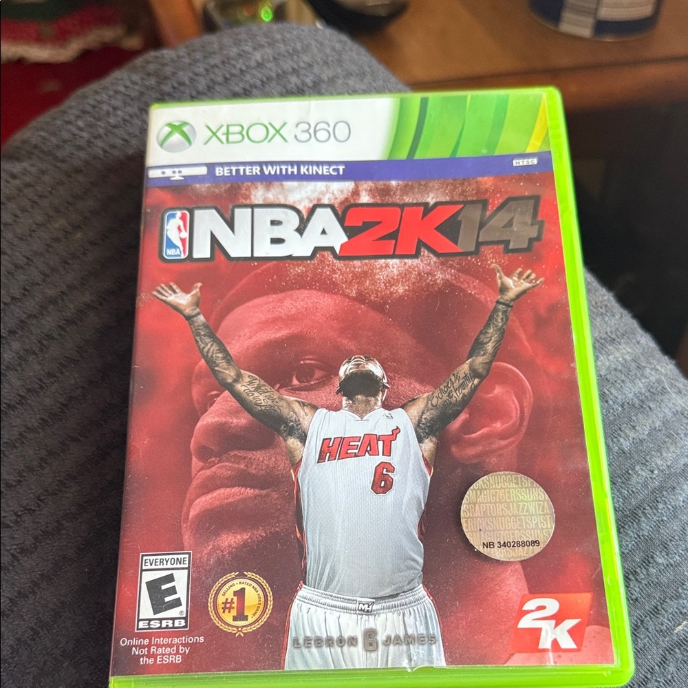 NBA 2K14 Xbox 360 Game - Neon Green Case